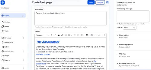 categorization-create-basic-page-populated